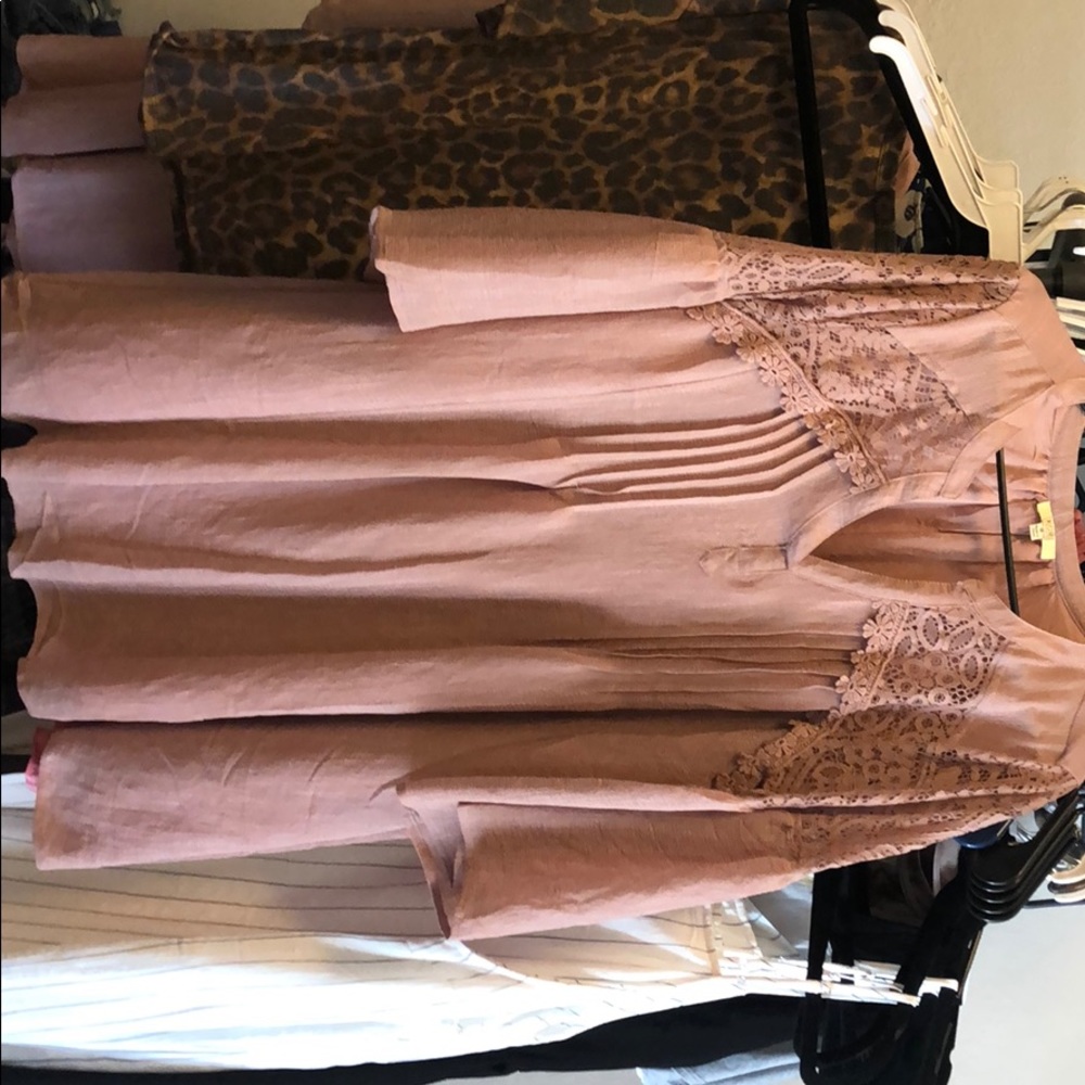Lace Mix Tunic